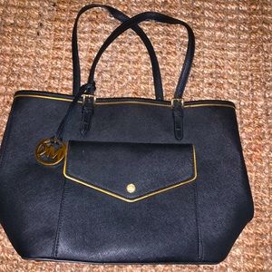 Lightly used black Michael Kors purse